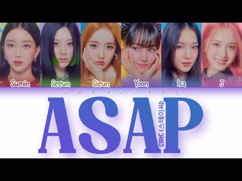 STAYC (스테이씨) - ASAP (Legendado/Tradução) - [Color Coded/Lyrics Pt-Br/Han/Rom]