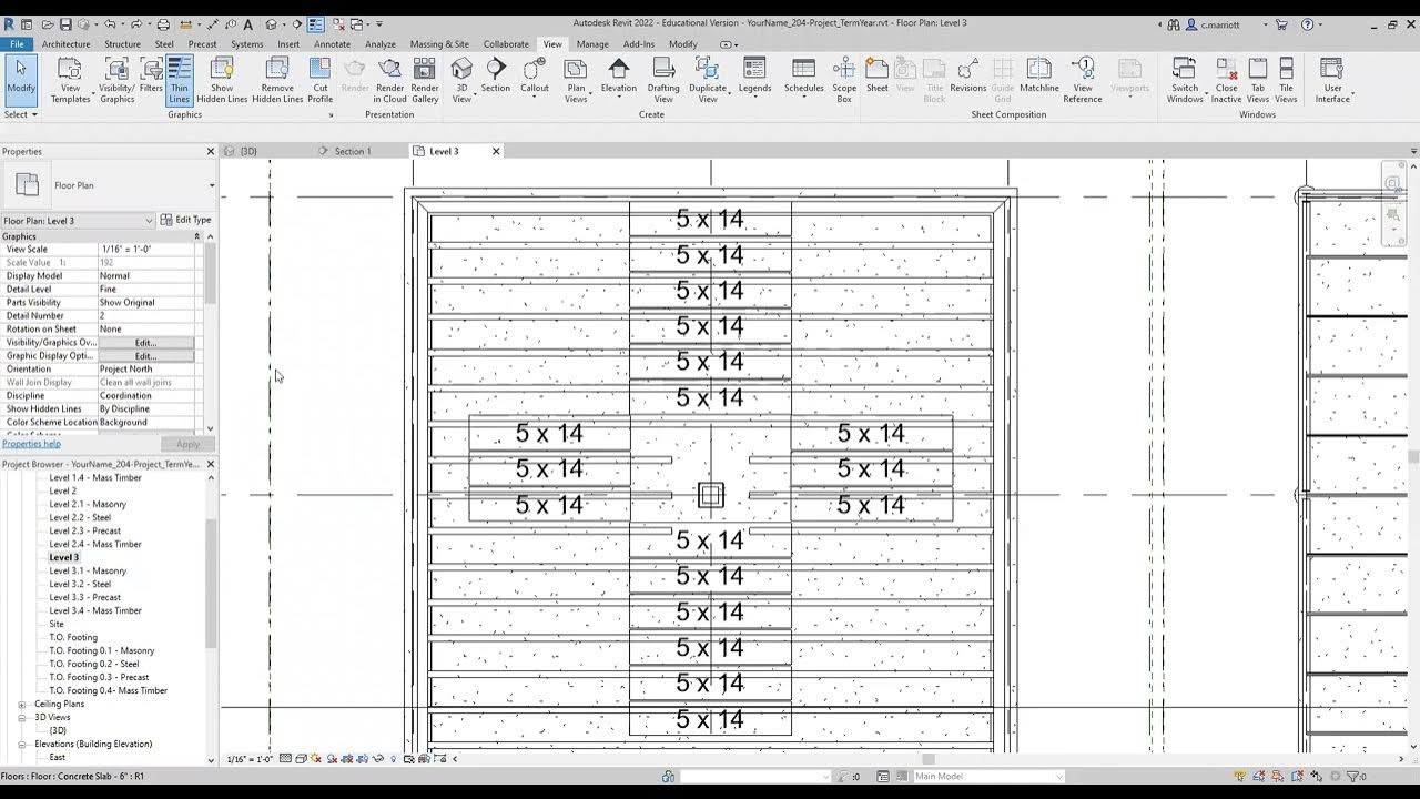 Revit Waffle Slab YouTube