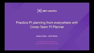 Practice PI planning from everywhere with Cross-Team PI Planner