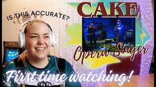 *Opera singer&#39;s first time watching!* - Cake - Opera Singer - Gooble Reacts!