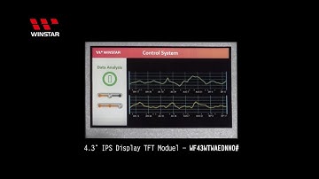 Winstar TFT LCD Display - WF43WTWAEDNN0#