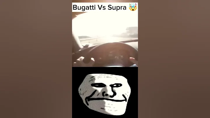 Bugatti Vs Supra Drag Race Who Do You Think Will Win #shorts #youtubeshorts #ytshorts