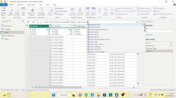 Reorder Columns Ascending Order in Power Query