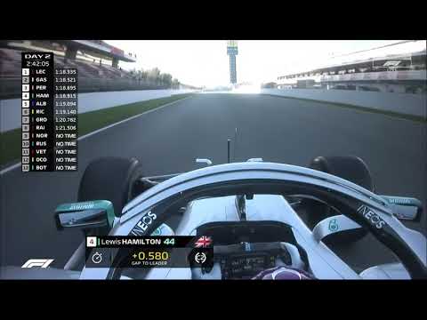 Entire first lap of AMG Mercedes DAS System