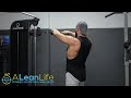 The Shoulder Cable Pull is a Top Exercise to Work All Three Muscles of the Deltoids(Shoulder Muscle)