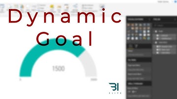 Power BI - Dynamic Goal