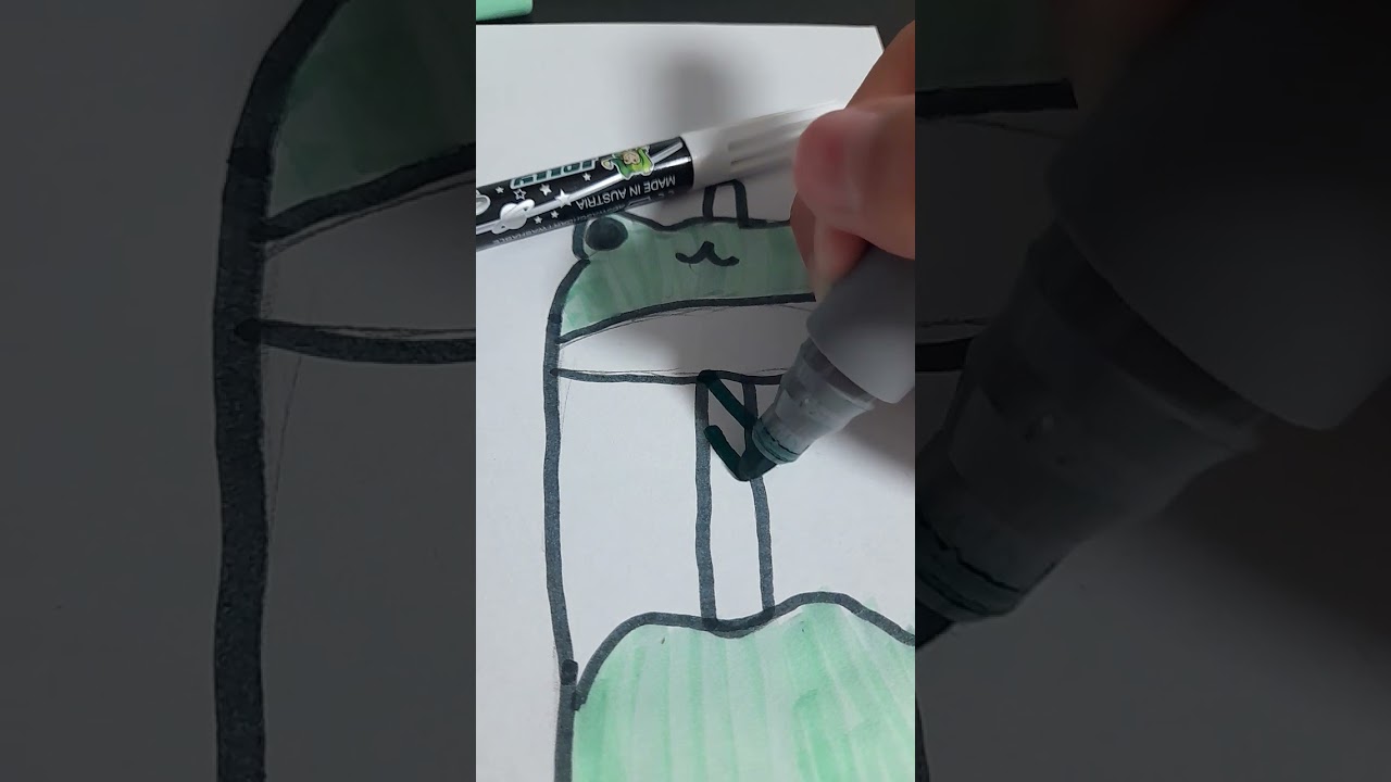 Drawing Boba but Animals as Boba