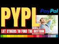 PYPL Paypal Stock Analysis, LET OTHERS TO FIND THE BOTTOM