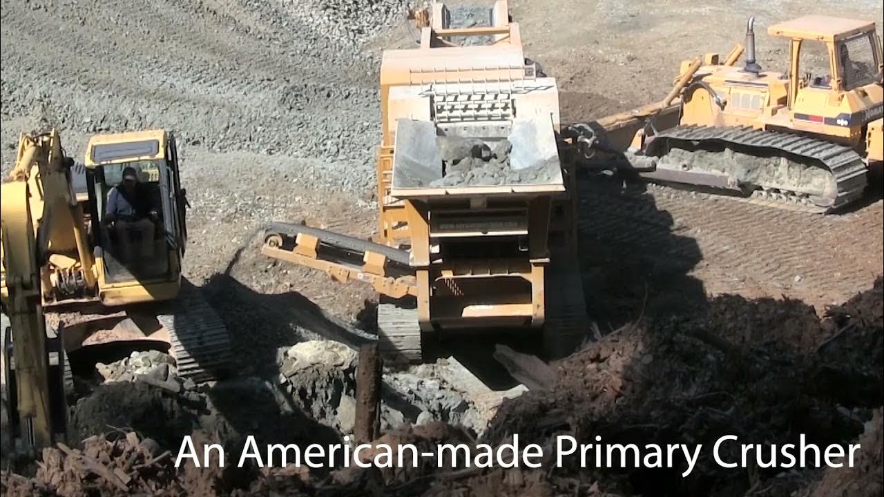 Screen Machine JXT An AmericanMade Primary Crusher YouTube
