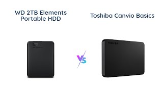 WD Elements vs Toshiba Canvio Basics: Which external HDD is the best?