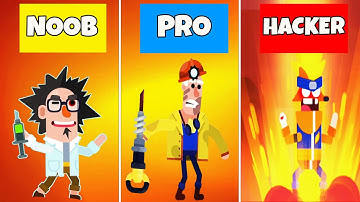 Bowmasters - Noob vs Pro vs Hacker Part #6
