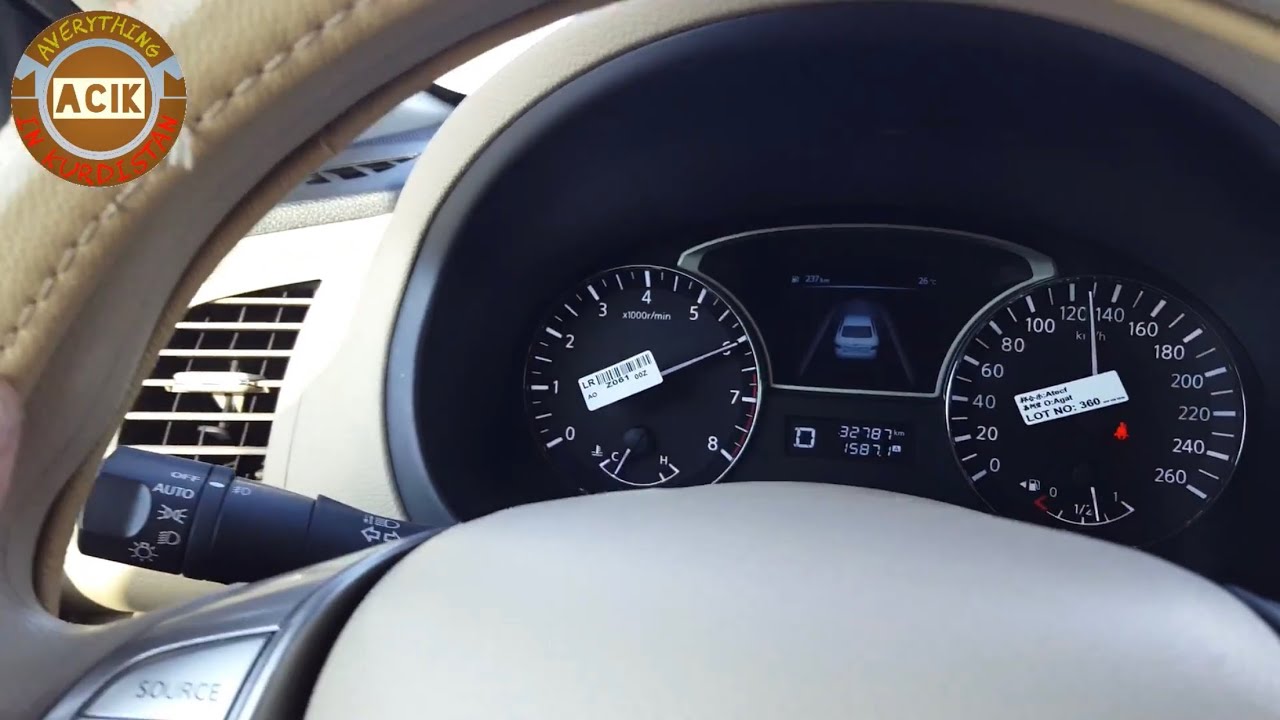 Nissan Altima 2014 2.5L Top speed - YouTube