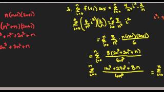 [Calculus][Cal I]-Area Rectangle-Upper End Point-Infinite Rectangles-Intermediate Example Video