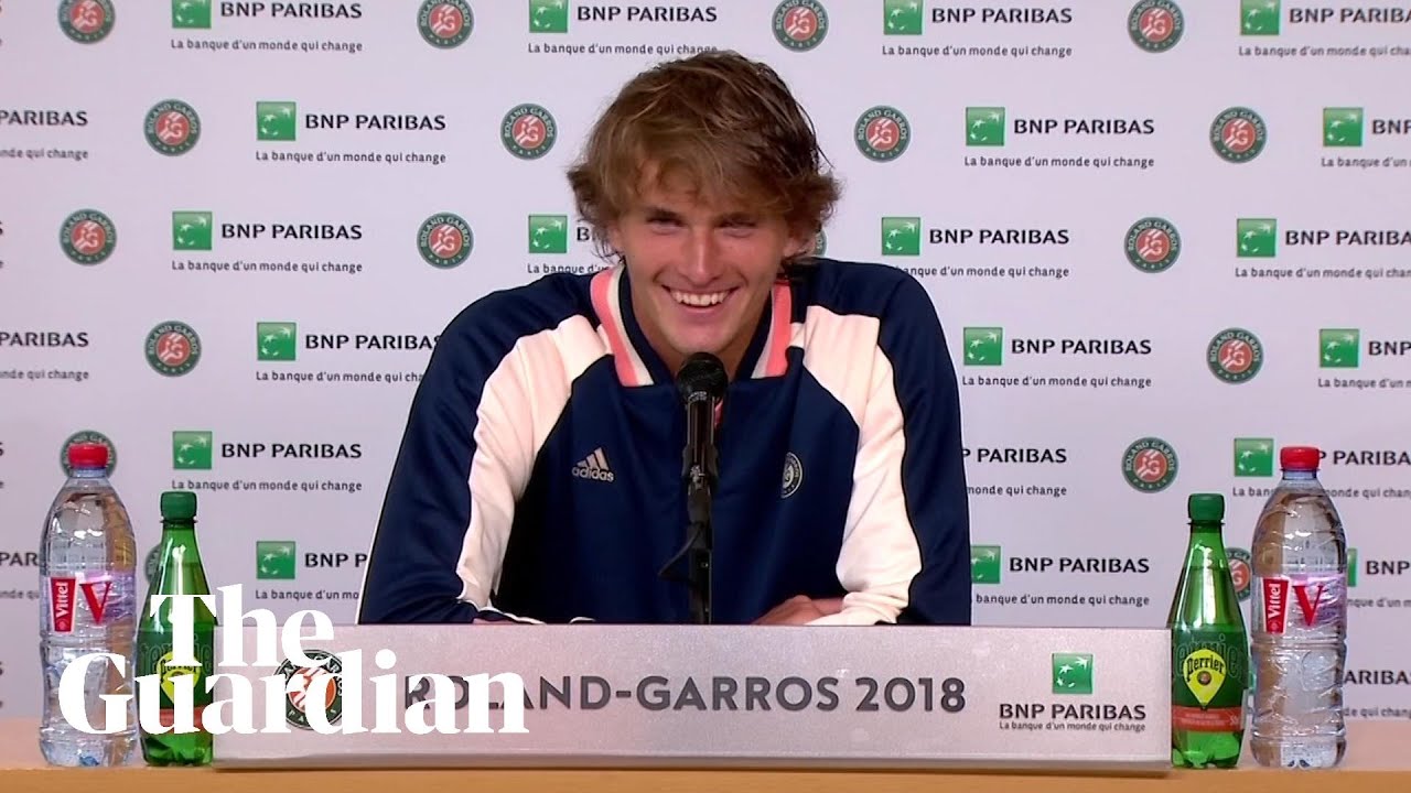 Alexander Zverev Cheered Up By Yorkshire Reporter After French Open Defeat Youtube Alexander Zverev Cheered Up By Yorkshire Reporter After French Open Defeat Youtube