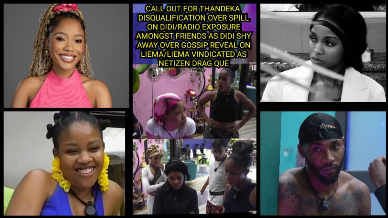 Требование дисквалификации Тандеки из-за разоблачений Диди / Диди уклоняется от ответа из-за спле...