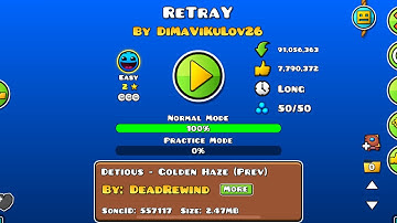 Geometry Dash - Retray (By DimaVikuLov26) [Alpha Map Pack]