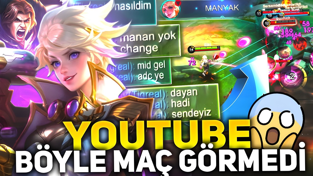 İZLERKEN ERİYECEKSİNİZ !! PRE OLDUK İMKANSIZ MAÇI TAŞIDIK !! - Mobile Legends