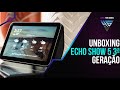Unboxing NOVO AMAZON ECHO SHOW 5 DE 3ª geração - Compras da Black Friday #1