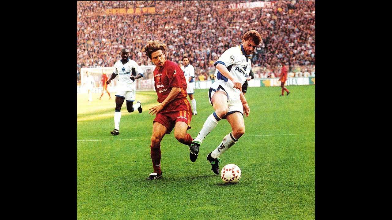 Roma-Parma 2-2 Serie A 97-98 27' Giornata