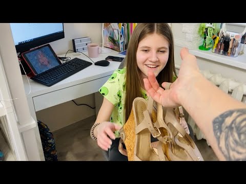 ВЛОГ Каблуки для Киры / Слезный проект в школу и шкодные собаки. 24 часа с нами.