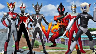 ウルトラマン CHAOSROID T VS GEED DARKNESS. EVIL COSMOS VS ULTRASEVEN. ROSSO FLAME VS ALIEN MAGMA #ウルトラマン