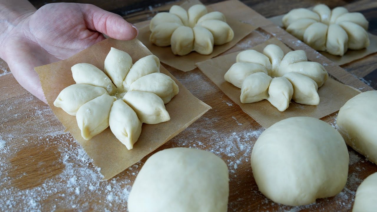 Kein Backen! Nur Mehl, Milch, Butter, Hefe und Salz! Wirklich leckeres Rezept!