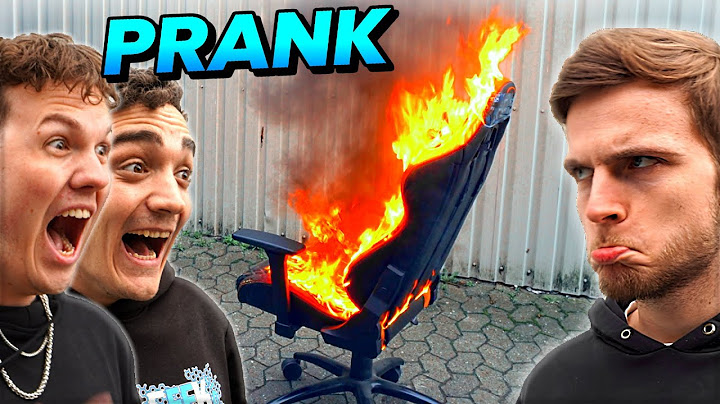 BRÆNDER Medarbejders Gaming Stol PRANK! 🔥😂