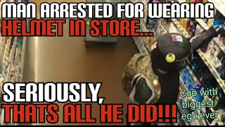 COP WITH THE BIGGEST EGO EVER, MAKES ONE OF THE MOST BIZZARE ARRESTS EVER?