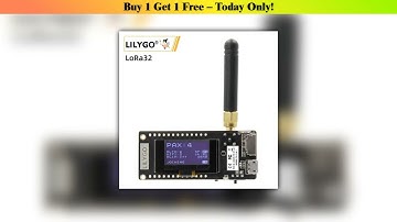 Limited LILYGO® TTGO LoRa32 V2.1_1.6 Version 433/868/915Mhz ESP32 LoRa OLED 0.96 Inch SD Card Bluet