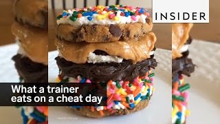 This is what a fitness trainer eats on her cheat day screenshot 3