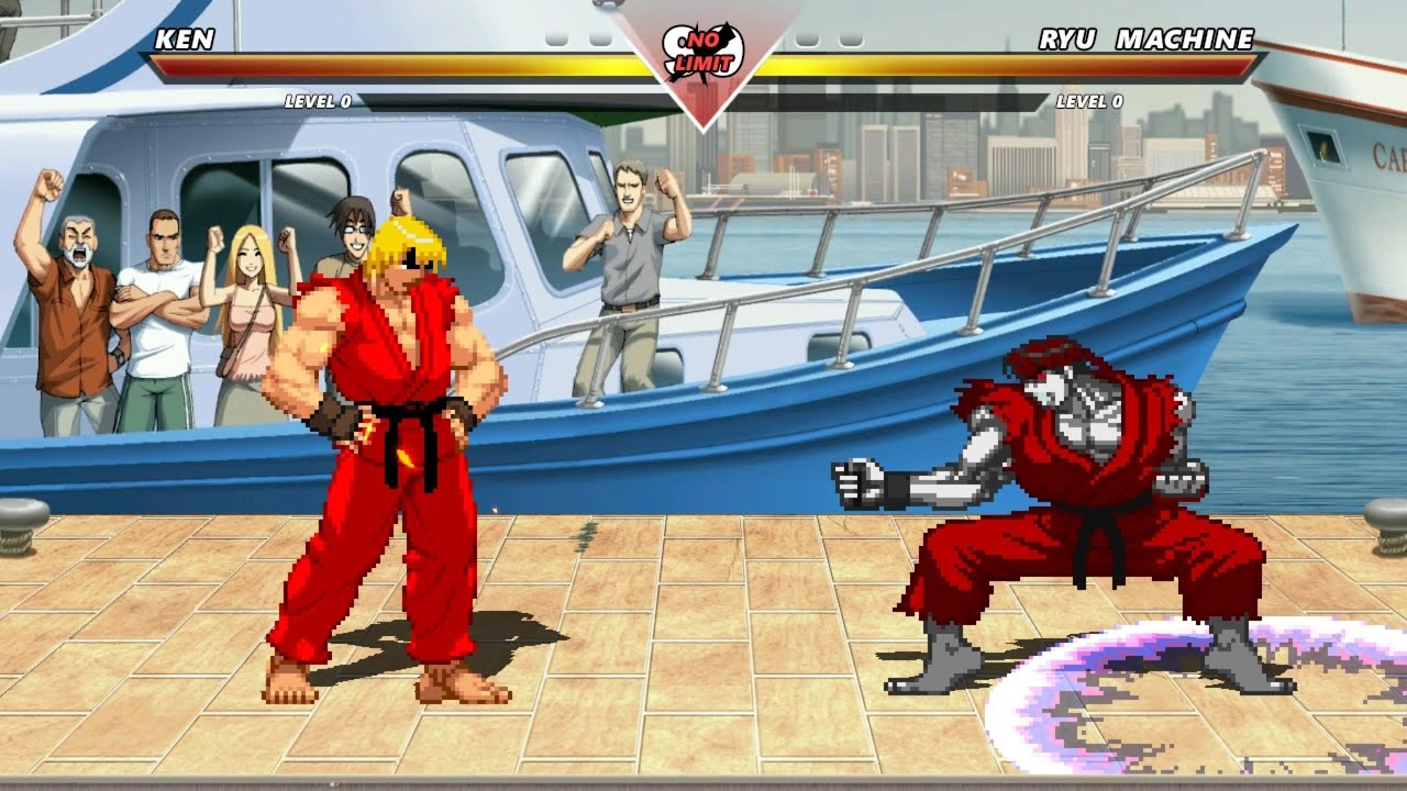 FIRE KEN vs RYU MACHINE - Highest Level Insane Fight‼️ - YouTube