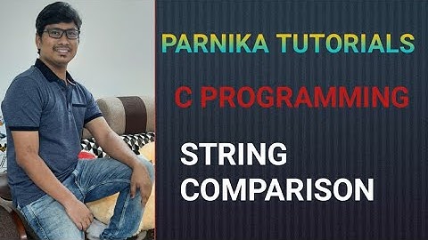 L 64: C PROGRAM TO COMPARE TWO STRINGS | STRCMP FUNCTION | STRING COMPARISON  | GATE CSE LECTURES