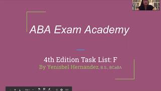 Mock questions! Part 1 (BACB Task list section F) By Yenisbel Hernandez