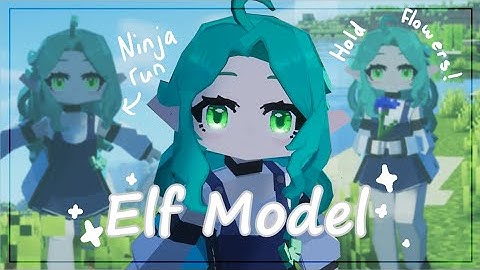 Yes Steve Model | Elf #minecraft #minecraftmodding #elf