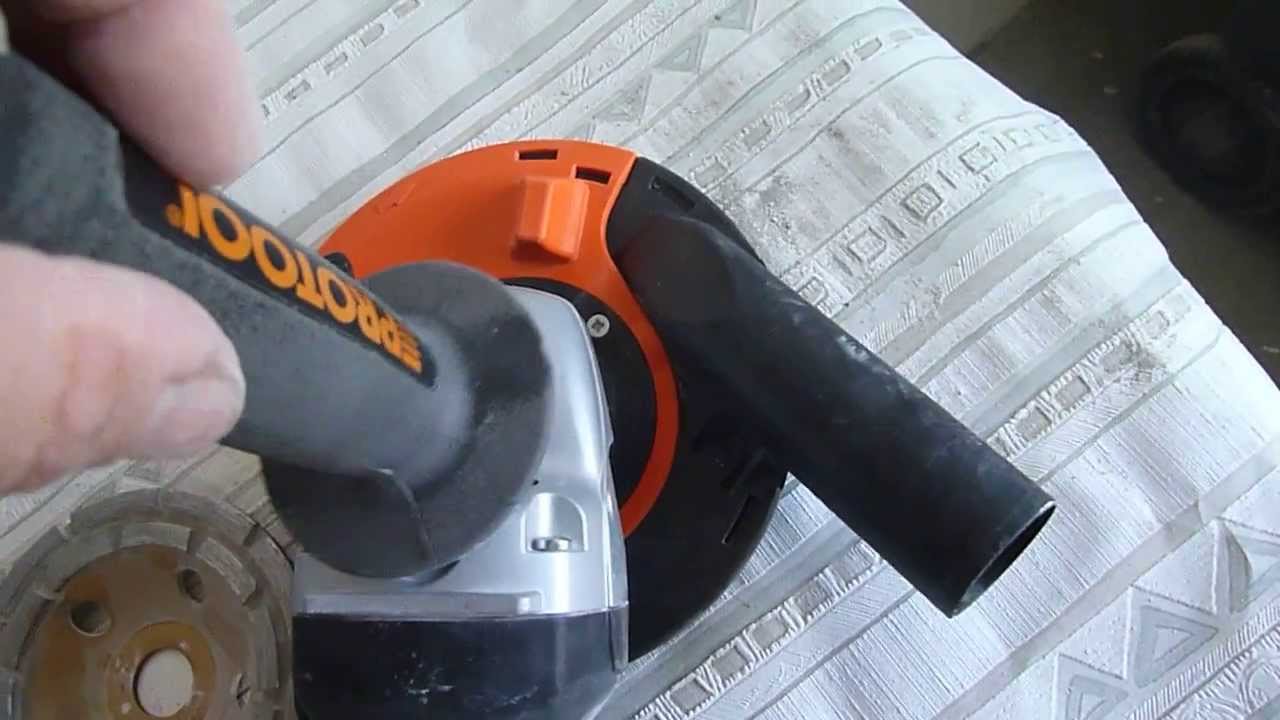 Первые  впечатления  после работы с Алмазной  шлифовальной  системой  DSG-AGP 125