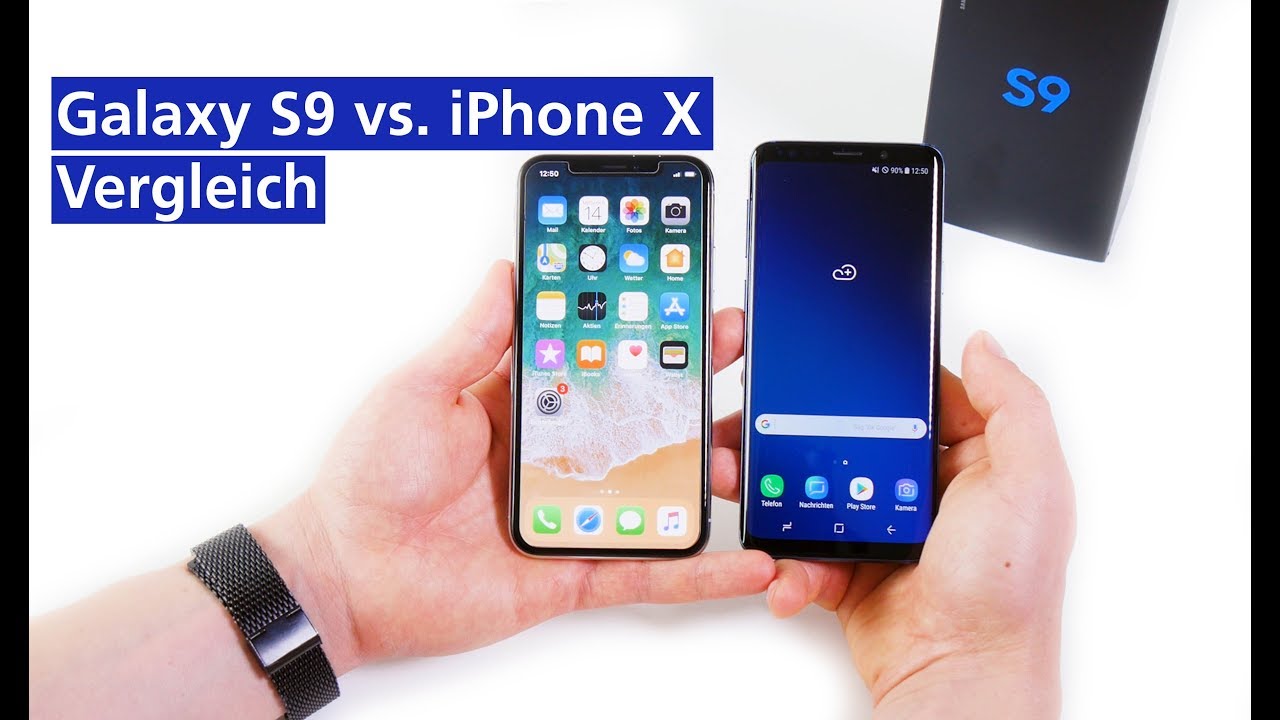 iphone v s samsung s9 samsung galaxy s9 vs iphone x im vergleich hd iphone v s samsung s9 samsung galaxy s9 vs iphone x im vergleich hd