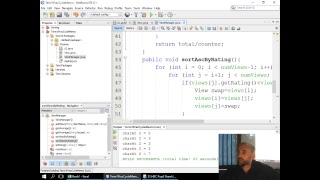 Bubble Sort using JAVA Netbeans Net Worth