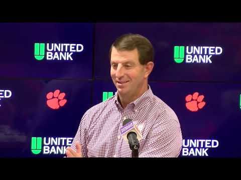 Dabo Swinney weekly press conference: Rehashing ND loss and response, Louisville preview