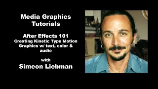 After Effects 101 -  Kinetic Type