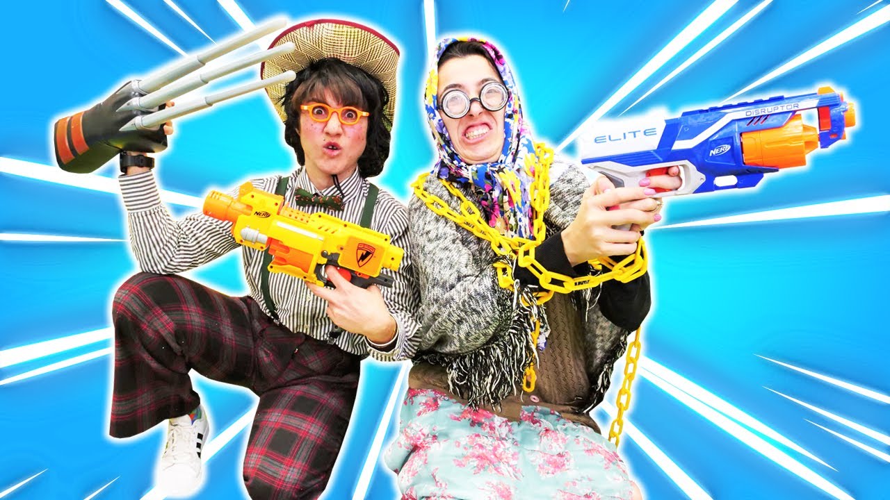 Okutay ve Cicisu! Pedagog Sevcan ve Nerf savaşı - En Komik Bölümler!