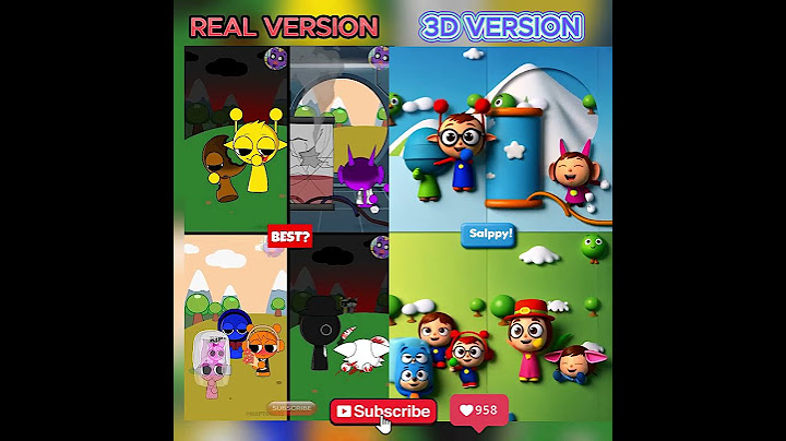 Sprunki before phase 2 Mixed after Pack Animation 3 І3D VERSION #shorts #sprunki #incredibox #funny