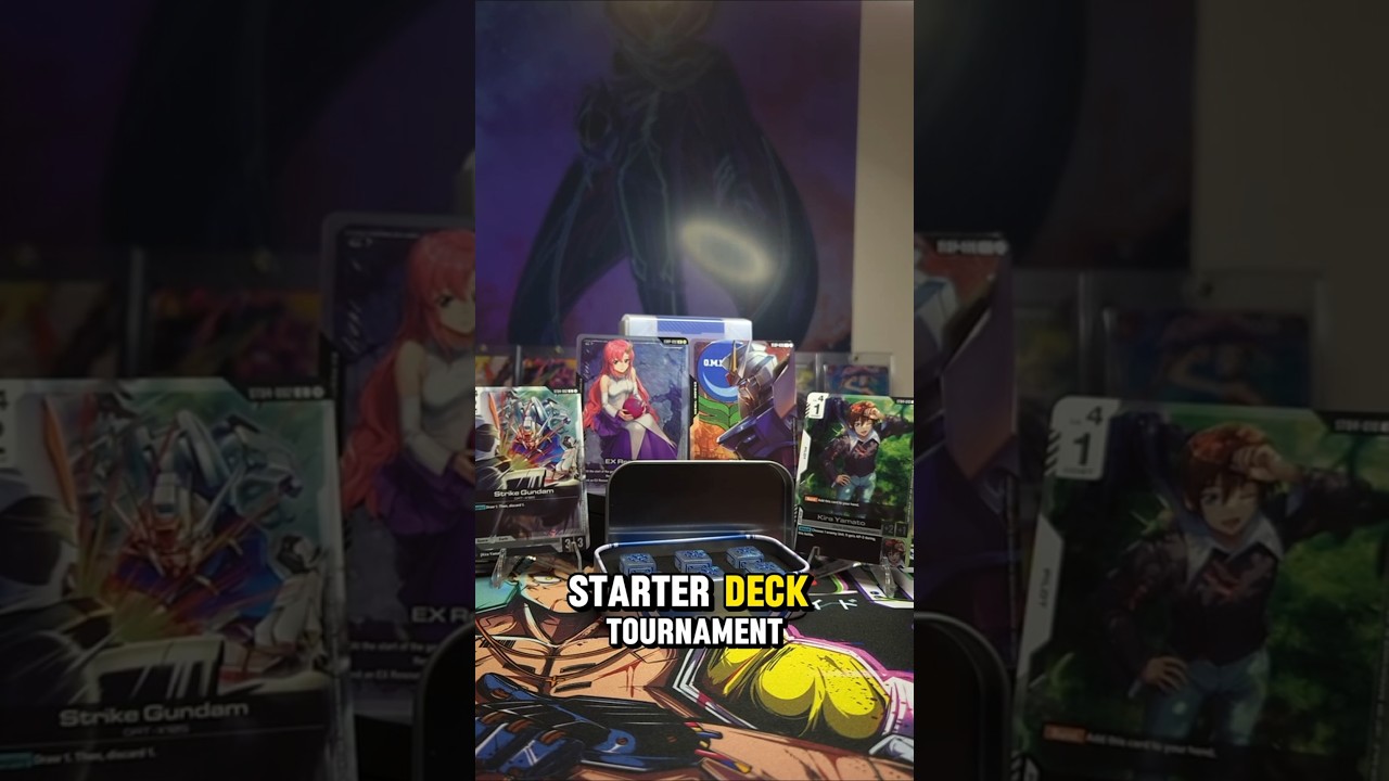 We Took Starter Decks Into Battle… and It Got Sweaty | Gundam TCG