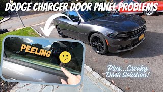 Dodge Charger Door Panel Peeling + Dash Rattle Fix