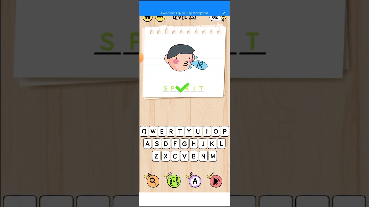 Brain Test,Tricky Words Level 231,232,233,234,235