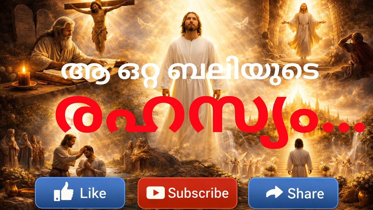 ഒറ്റ ബലിയുടെ രഹസ്യം