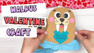 Walrus Valentine Craft