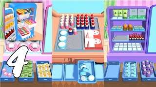 Fill Up Fridge：Organizing Game Gameplay Walkthrough #4 - Level 12 ~ 15 (Android, IOS) screenshot 4
