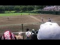高校野球兵庫県予選 報徳vs 神戸国際 8回表神戸国際の攻撃 高校野球兵庫県予選 報徳vs 神戸国際 8回表神戸国際の攻撃