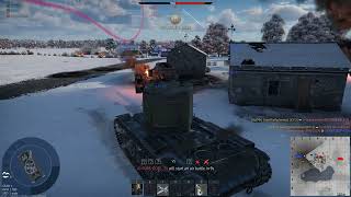 MY FIRST WAR THUNDER COLLATERAL EVER IN 9 YEARS OF PLAYING- KV2