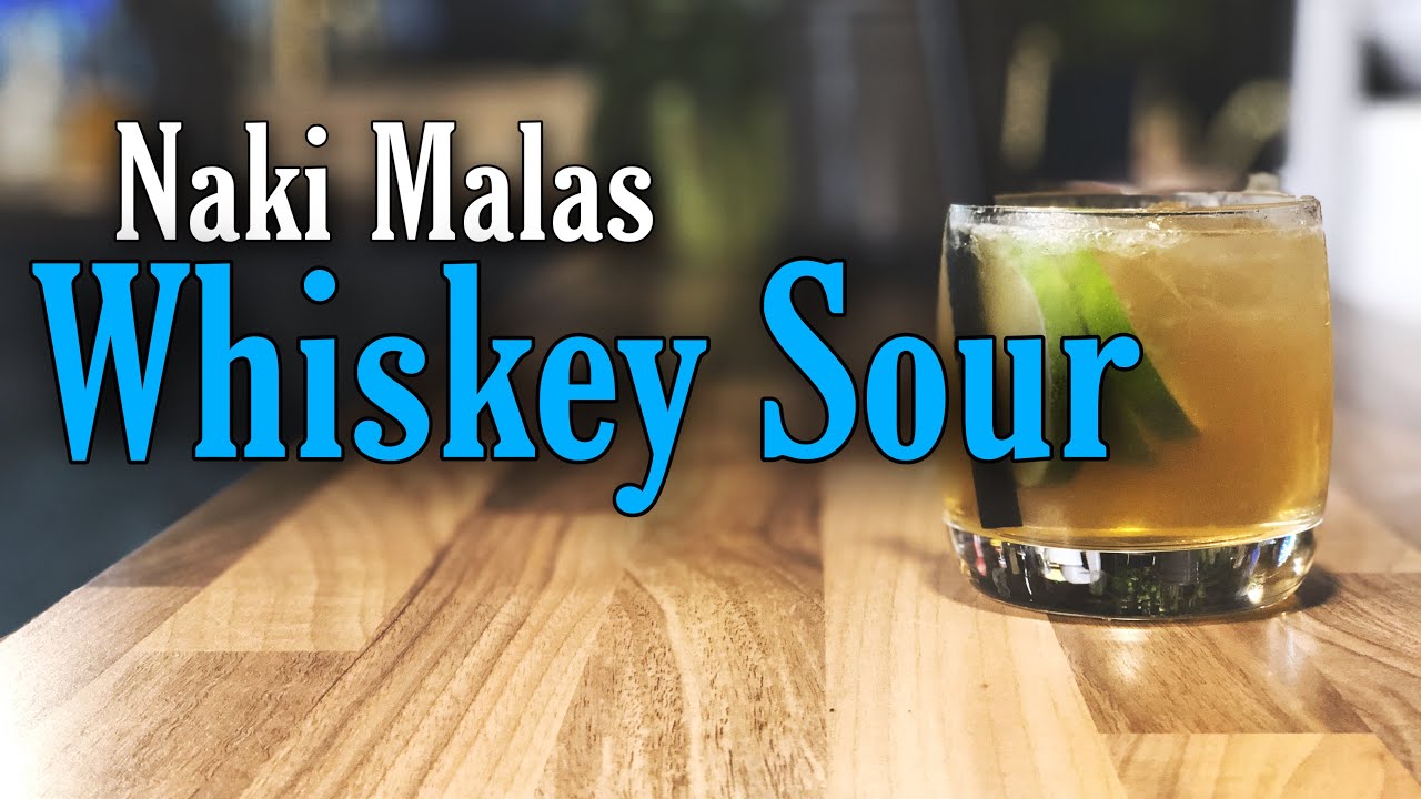 Cocktail für daheim Whiskey Sour - YouTube